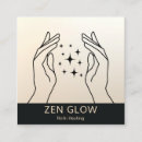 Recherche de praticien de reiki cartes visite Méditation