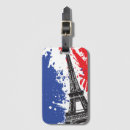 Recherche de drapeau france bagages étiquettes Voyage