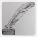 Zoek naar inkt tekening stickers Zwart wit