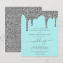 Recherche de paillettes argentées invitations Budget