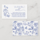 Recherche de nuptiales vintages douche invitations Bleu