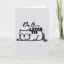 Recherche de salutation chat vœux cartes Amusant