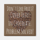 Recherche de brun chocolat magnets Drôle