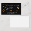 Recherche de courtier en assurances cartes visite Santé