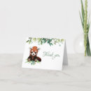 Recherche de panda rouge vœux cartes Ours de panda