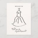 Recherche de robe de mariage cartes postales Simple