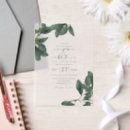 Recherche de vert clair invitations Eucalyptus