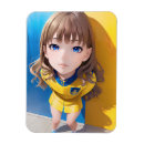Recherche de dessin animé magnets Kawaii
