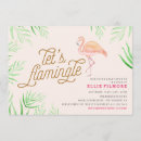 Recherche de flamingo invitations C'est une fille