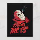 Recherche de affiche de film cartes postales Jason voorhees