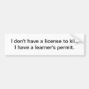 Recherche de permis voiture autocollants Humour