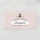 Recherche de cintres cartes visite Styliste