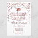 Recherche de obtention du diplôme rose invitations Partie de diplômé