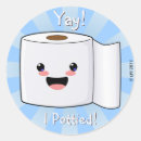 Recherche de humour de toilette autocollants Papier hygiénique