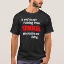 Recherche de zombi drôle tshirts Marcheur
