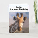Recherche de girafe de sourire Animal