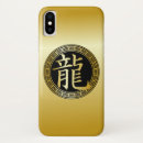 Recherche de dragon japonais iphone coques Noir