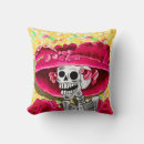 Recherche de calaveras coussins Mexicain