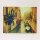 Recherche de peintures de venise puzzles Canal