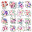 Recherche de oeillets autocollants Floral