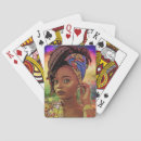 Zoek naar afrikanen speelkaarten Zwarte vrouw