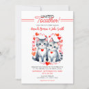Recherche de rouge et blanc mariage invitations Mignon