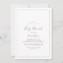 Recherche de baby girl cartes postales Baby shower moderne