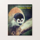 Recherche de primat puzzles Mignon