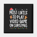 Recherche de jeux vidéos magnets Noël