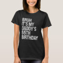Zoek naar grappige 55ste verjaardag tshirts Koning