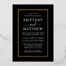 Recherche de foil elegant mariage invitations Minimaliste