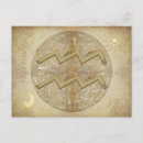 Recherche de signe zodiaque cartes postales Astrologique
