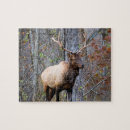 Recherche de wapiti puzzles Faune