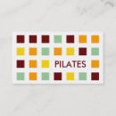 Recherche de classe de pilates cartes visite Classes