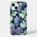 Recherche de vignoble iphone coques Motif