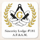 Recherche de franc maçon dessous de verres Maçonnique