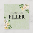 Recherche de de visage cartes visite Floral