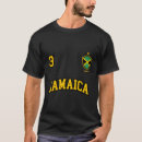 Recherche de drapeau jamaïcain tshirts Équipe de football