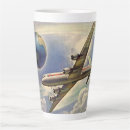 Recherche de avion vintage tasses Rétro