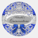 Zoek naar blauwe diamant stickers Zilver