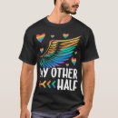 Recherche de mon autre moitié tshirts Coeur