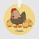 Recherche de poulet ornements Vache