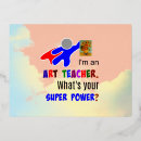 Recherche de superhéros cartes postales École