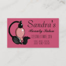 Recherche de parfumerie cartes visite Bouteille