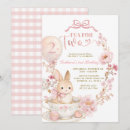 Recherche de thé anniversaire invitations Lapin