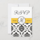 Recherche de damassé jaune Monogramme