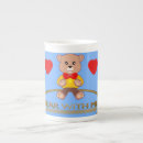 Recherche de nounours tasses Bleu