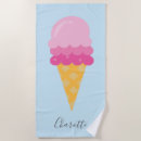 Recherche de crème glacée rose Pour elle