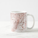 Recherche de marbre faux tasses Rose doré