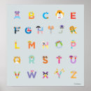 Recherche de rue posters alphabet